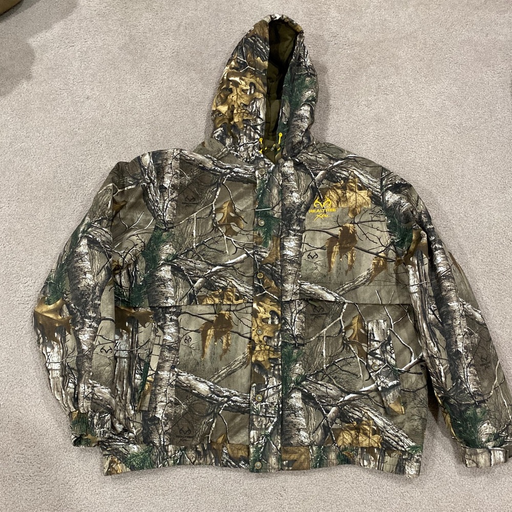 Men’s real tree camo coat